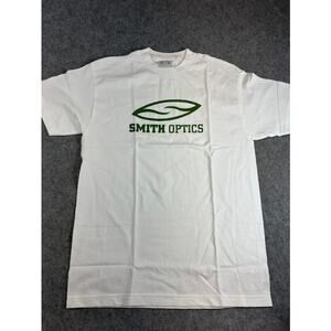 Smith Optics Graphic Tee Shirt Mens Medium White Gorpcore Skate  Streetwear Y2K